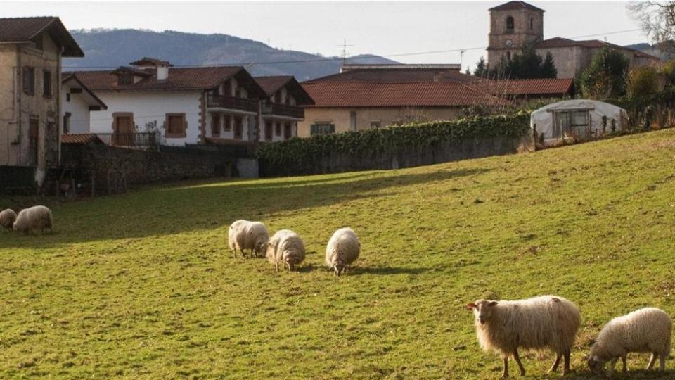 Paisaje rural vasco