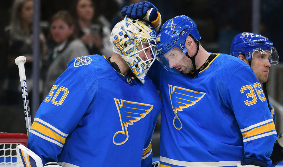 The St. Louis Blues are starting to find their Stanley Cup form. (Keith Gillett/Icon Sportswire) 