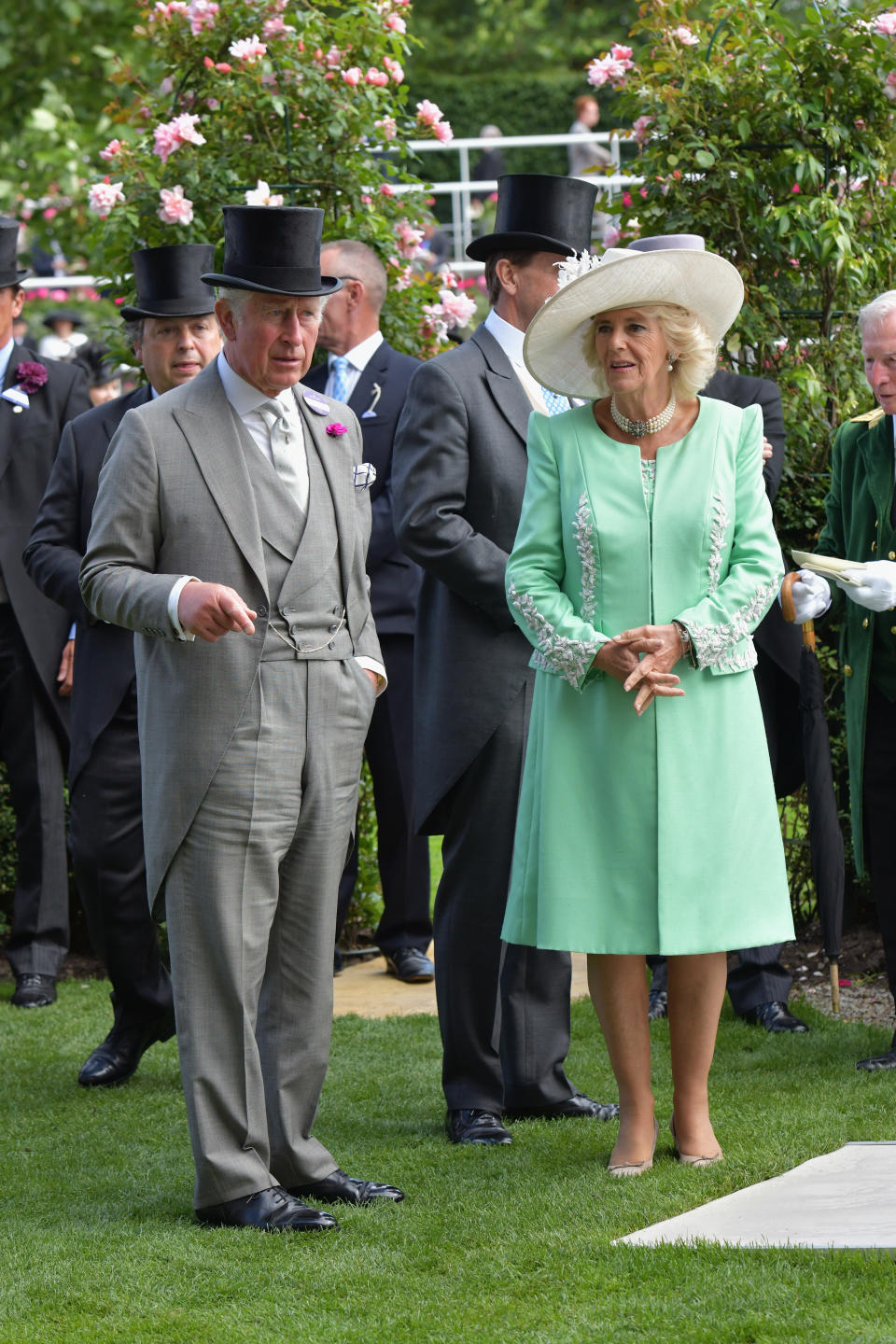 <p>Prince Charels and Camilla watched as the races got underway. Photo: Getty Images </p>