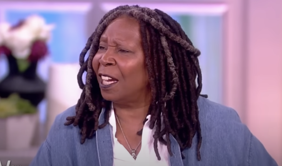 Closeup of Whoopi Goldberg