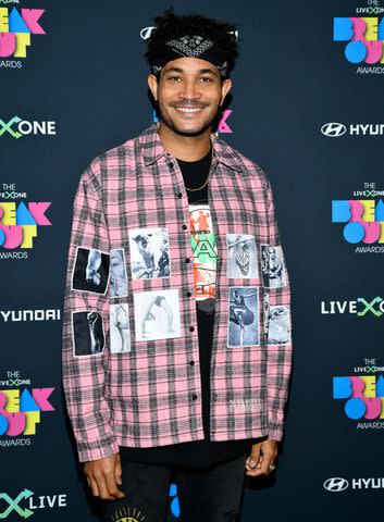 <p>Michael Tullberg/Getty</p> Bryce Vine in December 2021