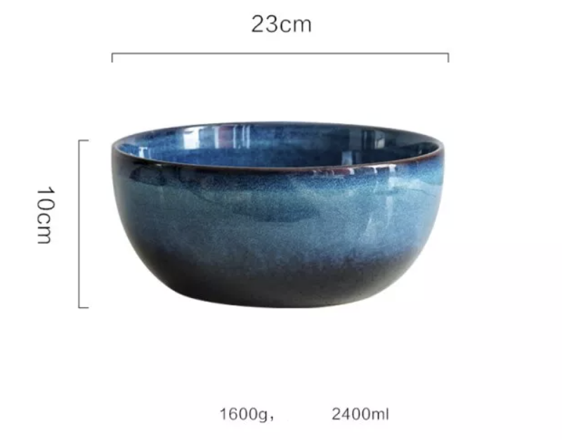 2.4l Ceramic Huge Soup Bowl (Photo: Lazada)


