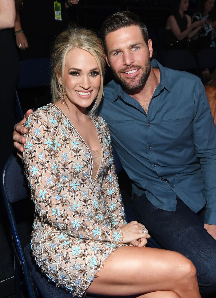 Carrie Underwood and Mike Fisher