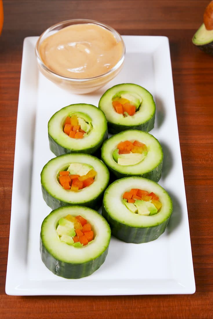 1) Cucumber Sushi