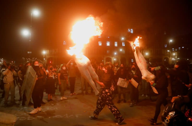 International Women's Day in Mexico City