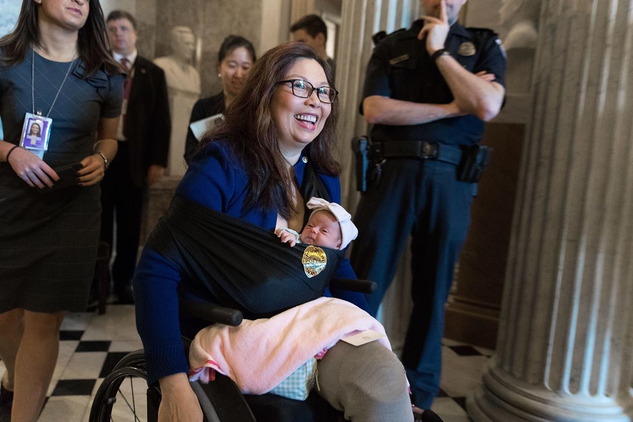 Senator Tammy Duckworth Baby