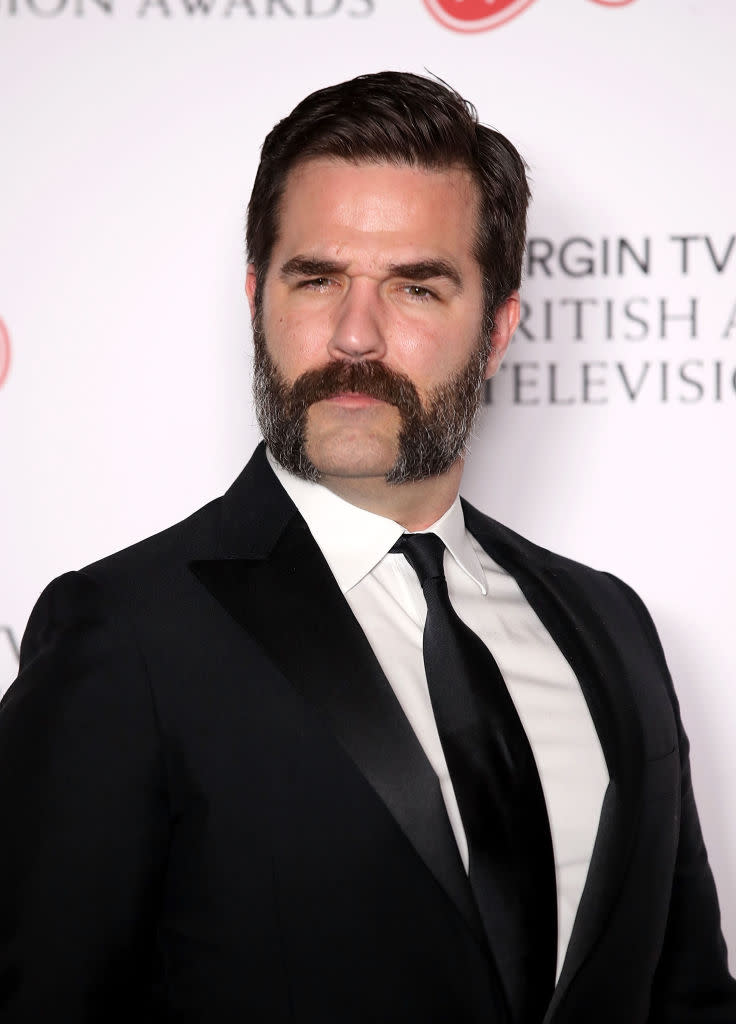 Rob Delaney appears at the BAFTA Television Awards at the Royal Festival Hall on May 14, 2017, in London. (Photo: Mike Marsland/Mike Marsland/WireImage)