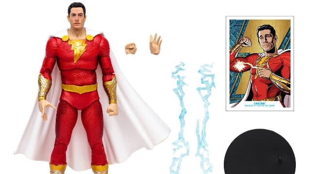 McFarlane Toys' Recent DC Teases Include Movie Shazam, Bat-Family