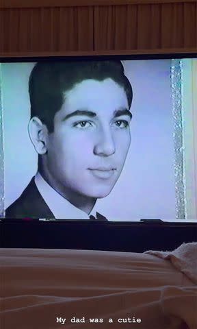 <p>Kim Kardashian/Instagram</p> Robert Sr. was seen as a young man and in his later years in the footage