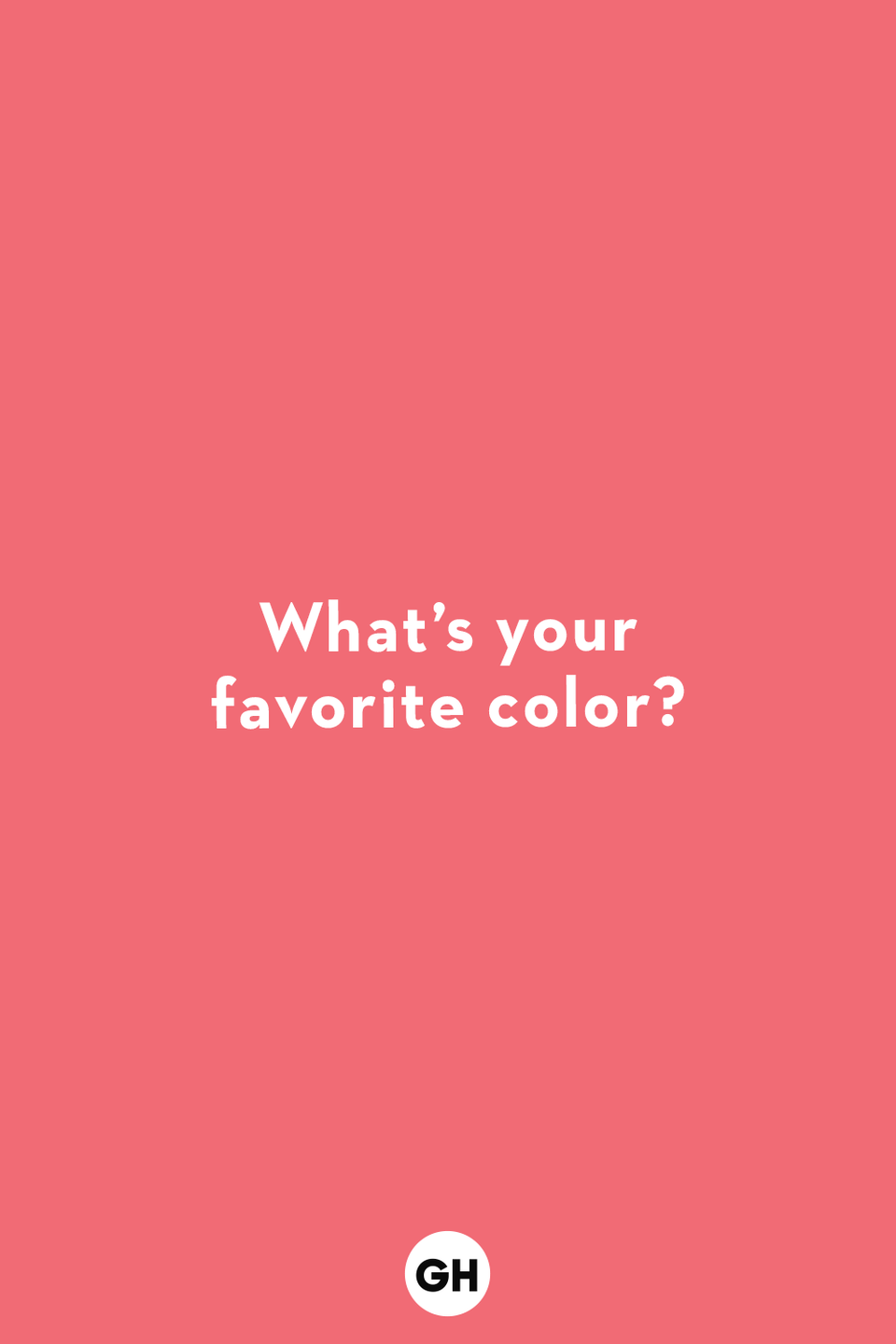 a question card for kids asks what's your favorite color