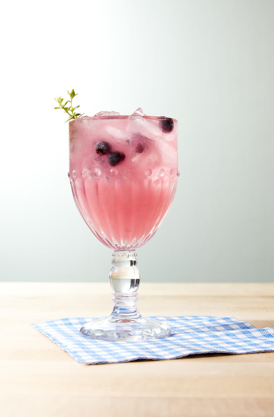 7) Blueberry-Thyme Lemonade