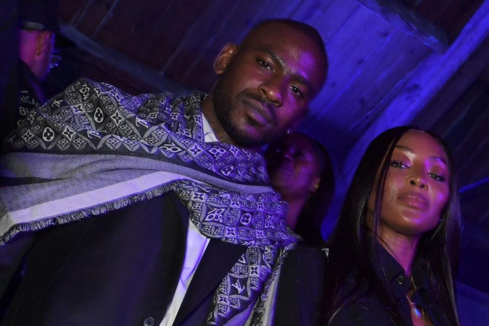 Celebrities Attend The WizKid Performance At The Roundhouse In London: Skepta and Naomi Campbell attend WizKid's performance at The Roundhouse on September 27, 2022 in London, England. (Dave Benett)