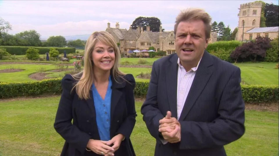 Martin Roberts worked with Lucy Alexander on Homes Under the Hammer from 2003 until 2018. (BBC)
