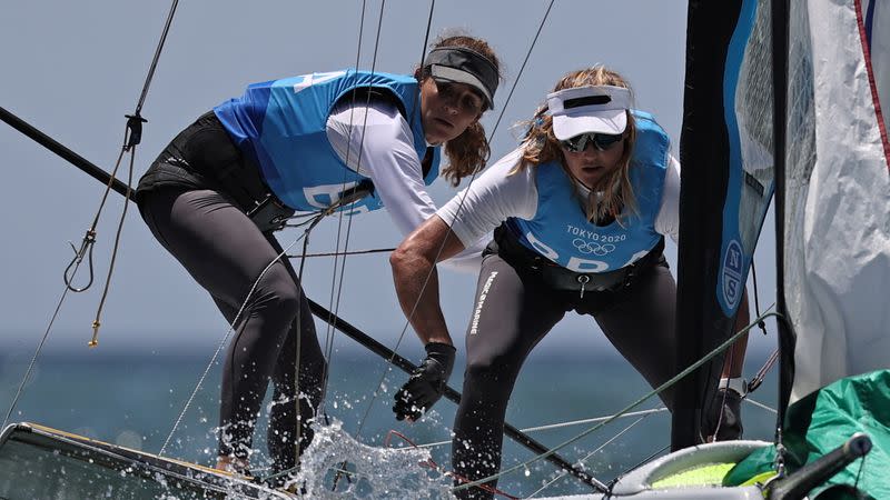 Sailing - Women's 49er FX - Medal Race