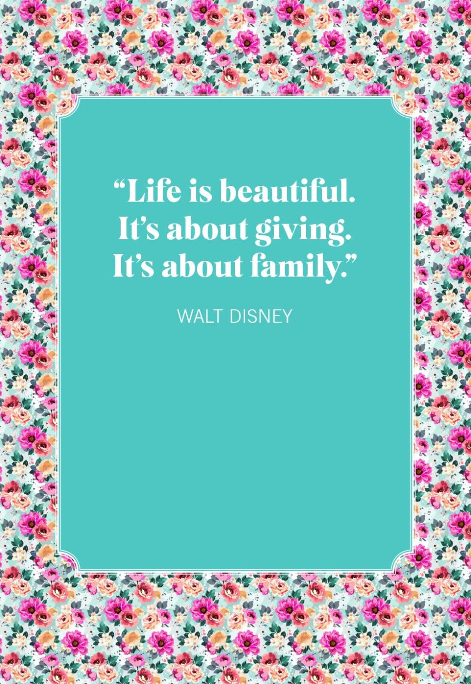 family quotes disney