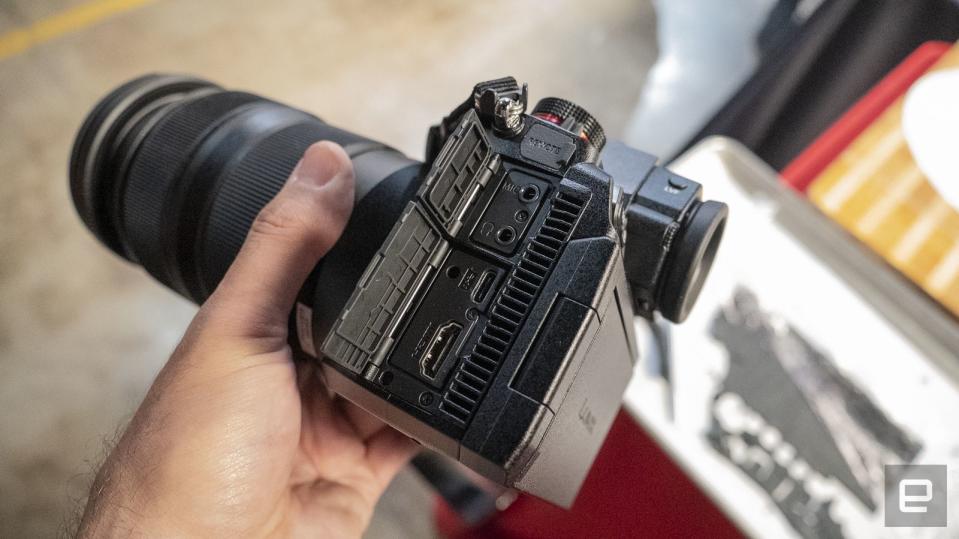 Panasonic S1H full-frame video-centric mirrorless camera