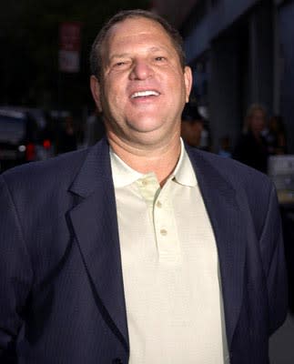 Harvey Weinstein at the New York premiere of Columbia's Once Upon a Time in Mexico