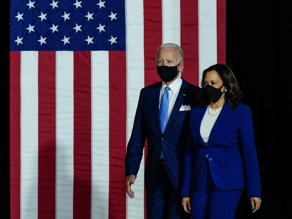 biden harris face masks