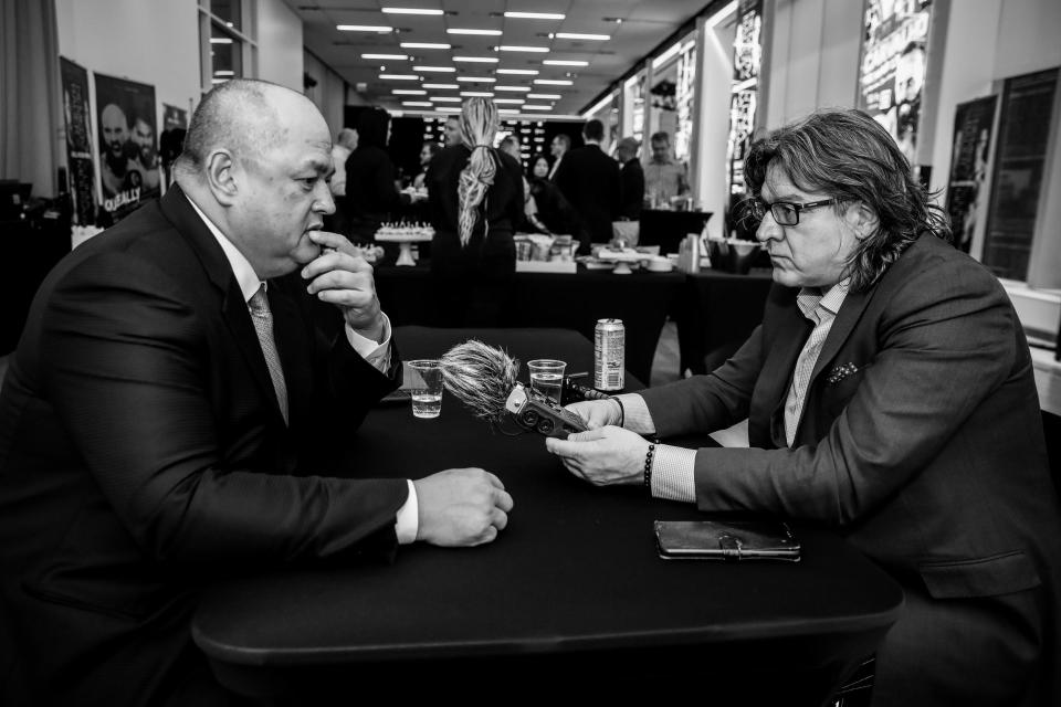 Scott Coker interviewed by Gareth A Davies in New York in March 2020 just days before coronavirus restrictions hit the world  - Lucas Noonan/Bellator MMA 