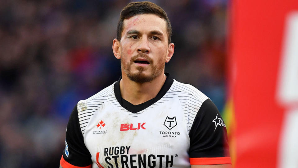 Seen here, Toronto Wolf Pack star Sonny Bill Williams.