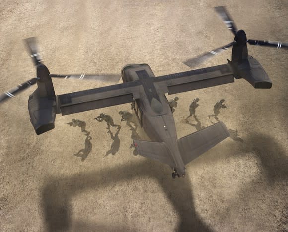 Artist rendering of the Textron Bell V-280 Valor