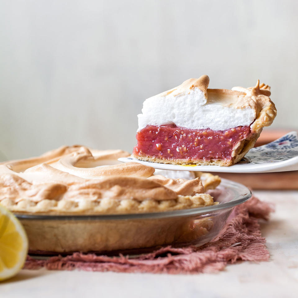 Pink-Lemonade Meringue Pie