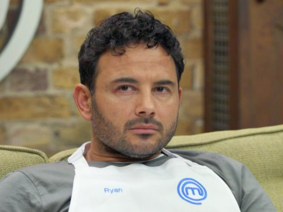 Ryan Thomas on ‘Celebrity MasterChef’ (BBC)