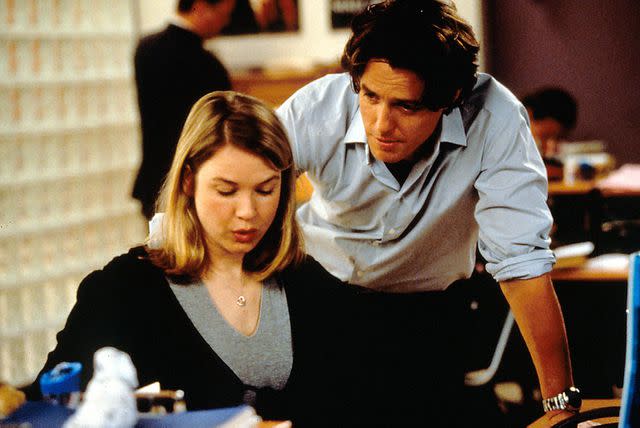 Moviestore/Shutterstock Renée Zellweger and Hugh Grant in <em>Bridget Jones's Diary</em> (2001)