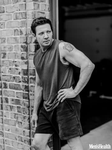 <p>Benedict Evans for Men's Health</p> Jeremy Renner, Men's Health Magazine