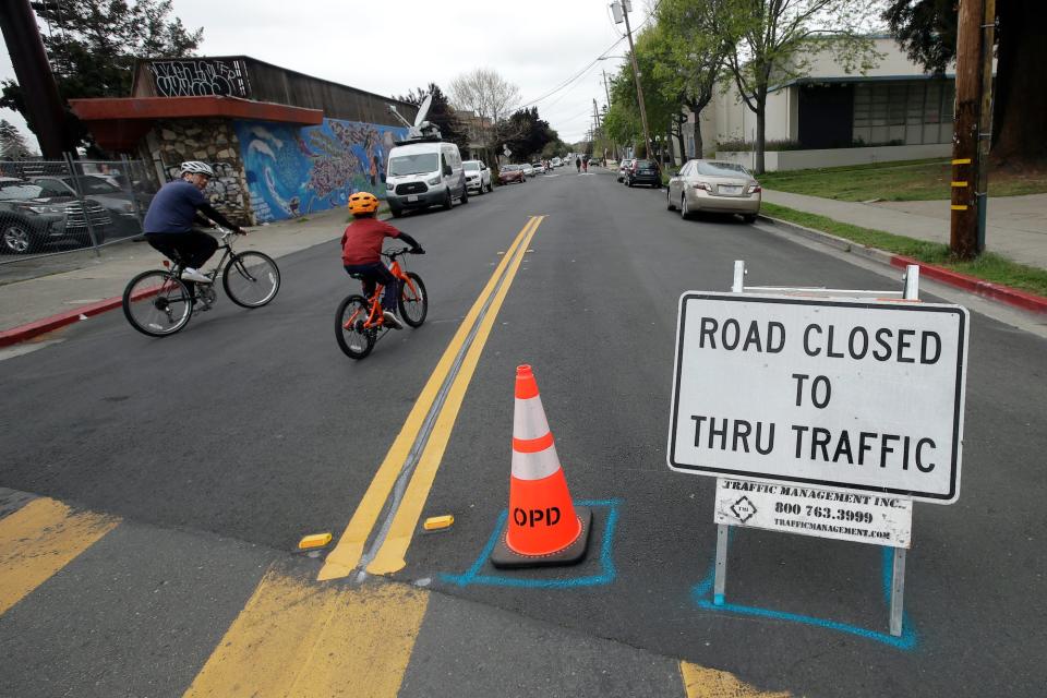 Oakland streets closed