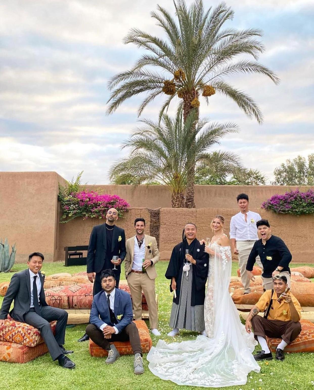 Bethany Mota/Instagram https://www.instagram.com/p/CioAiZkPX_0/?igshid=NmNmNjAwNzg%3D. TV So You Think You Can Dance Alum Hok Konishi Weds Gina Atkinson in Morocco