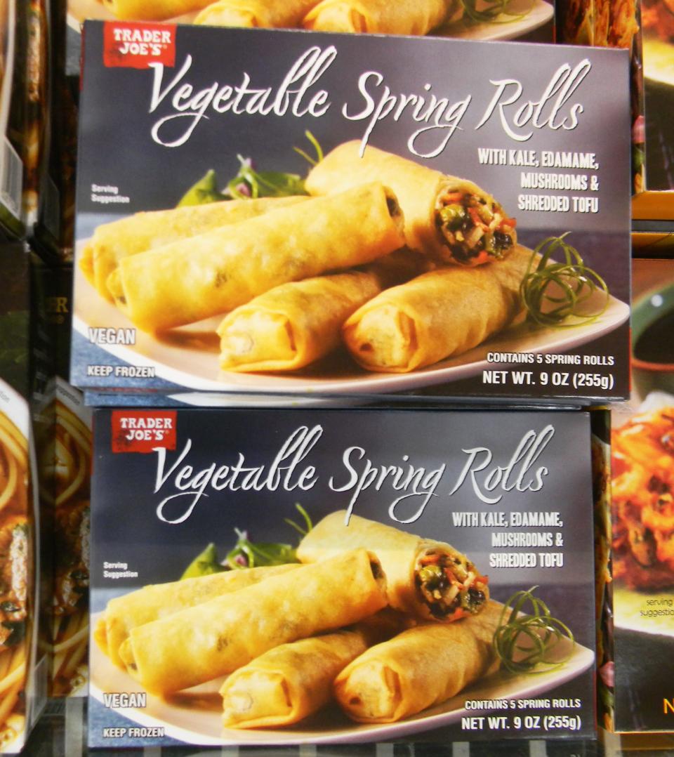 Trader Joe's vegetable spring rolls