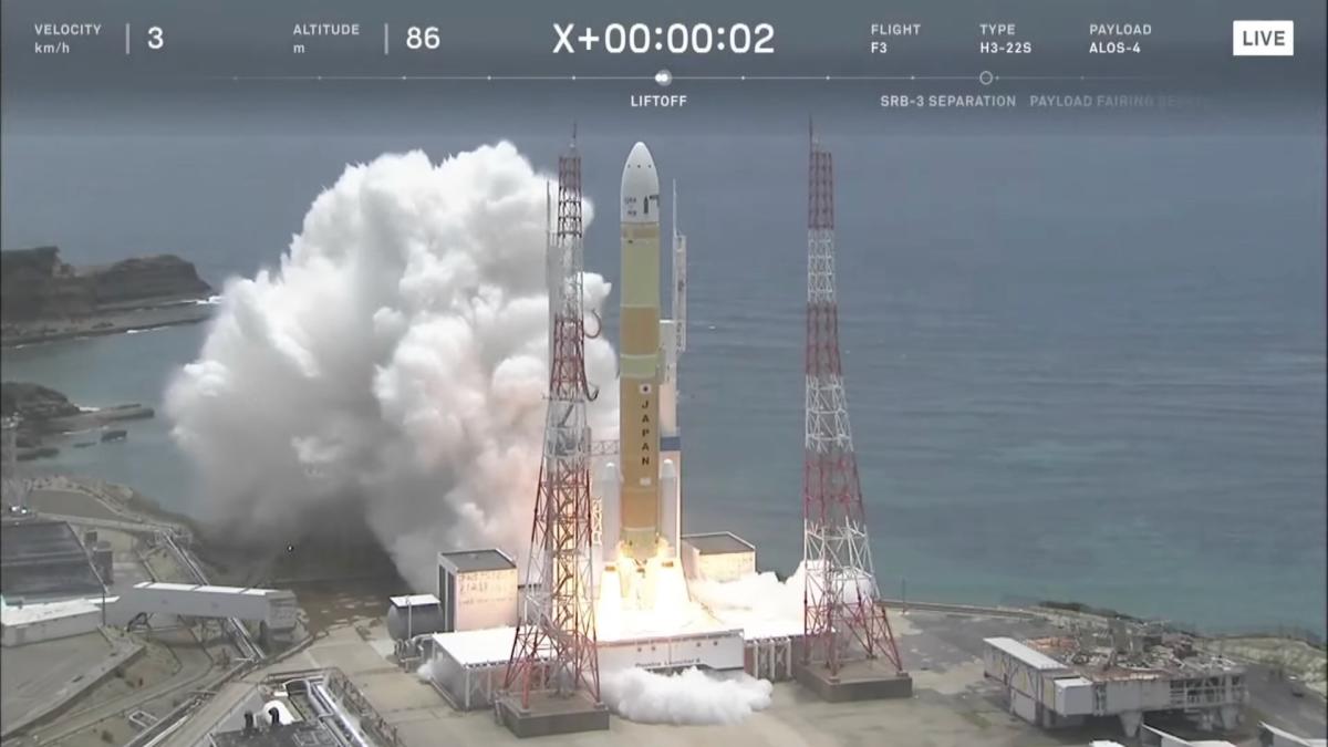 Japan launches advanced Earth observation satellite on third flight of H3 rocket