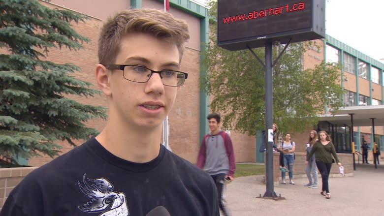 William Aberhart gun threat not handled properly, say students