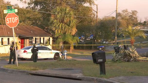 PHOTO: Police on the scene of a deadly shooting where multiple people were shot, Feb. 22, 2023, in Pine Hills, Fla. (WFTV)