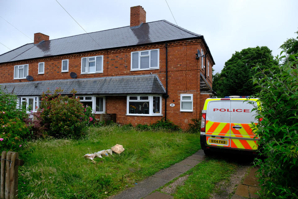 The house in Solihull where Arthur, aged six, suffered 'unsurvivable' head trauma. (SWNS)