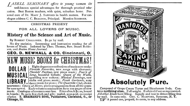 Old baking powder ad