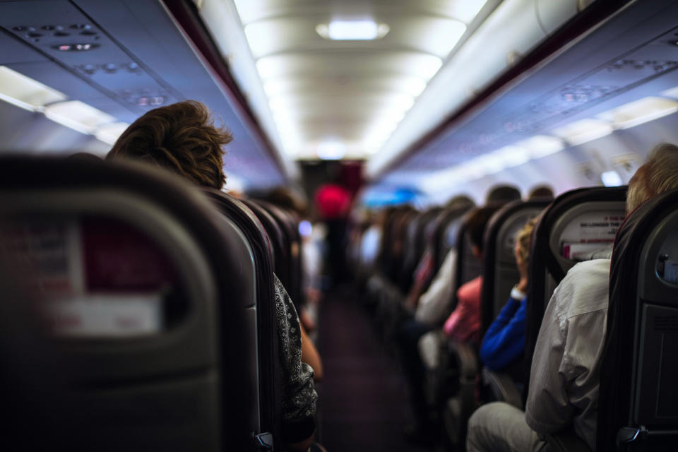 Long flights don't have to be <i>completely</i> uncomfortable.&nbsp; (Photo: Erik Witsoe / EyeEm via Getty Images)