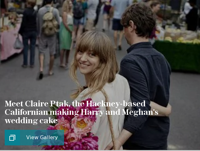 Meet Claire Ptak, the Hackney-based Californian making Harry and Meghan's wedding cake