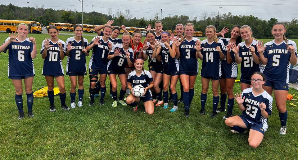 Marcus Whitman's Lana Burnett scored the 50th goal of her career earlier this season.