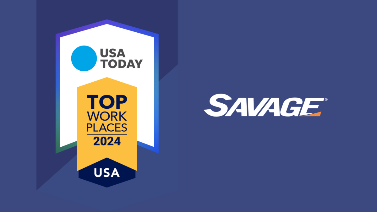 Savage's TeamFocused Culture Earns Company 2024 Top Workplaces USA Award