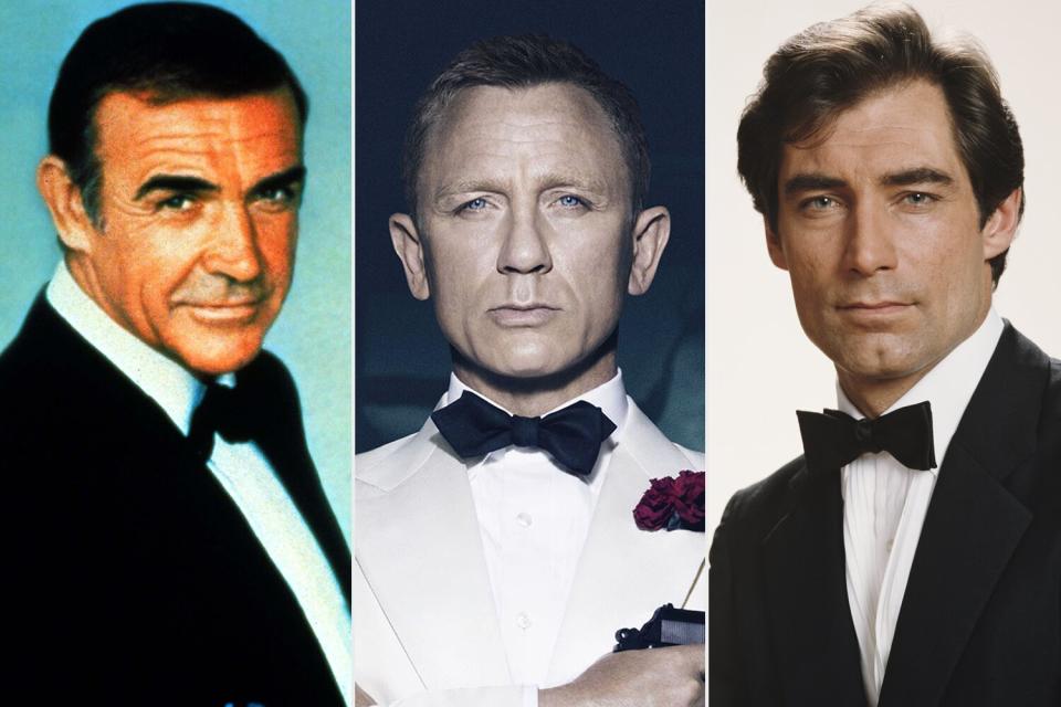 Sean Connery; Daniel Craig; Timothy Dalton
