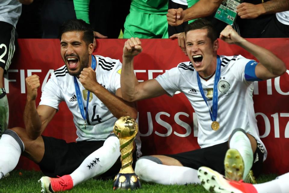 Celebrating a trophy has become commonplace for Germany in recent years. (Getty)