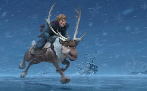 Kristoff and Sven - Credit: Disney