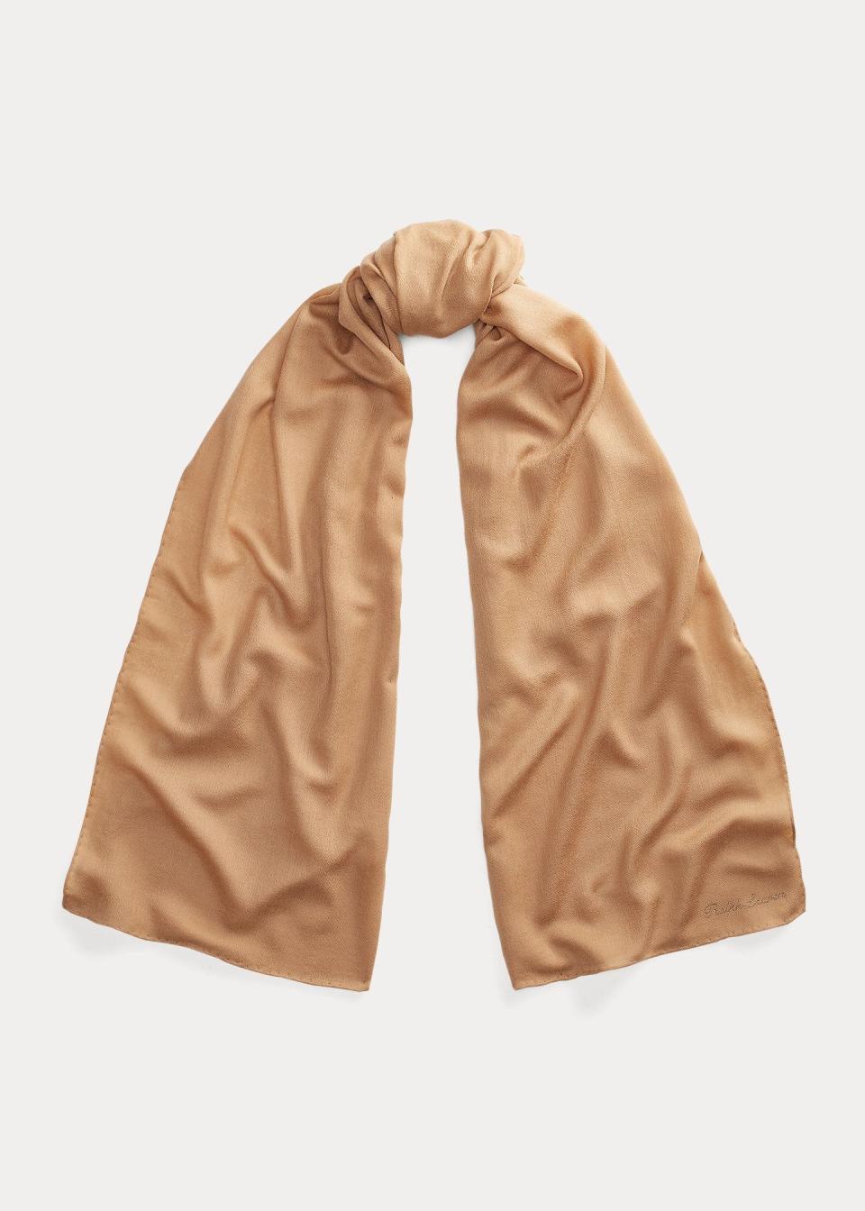 5) Ralph Lauren Collection Cashmere Scarf