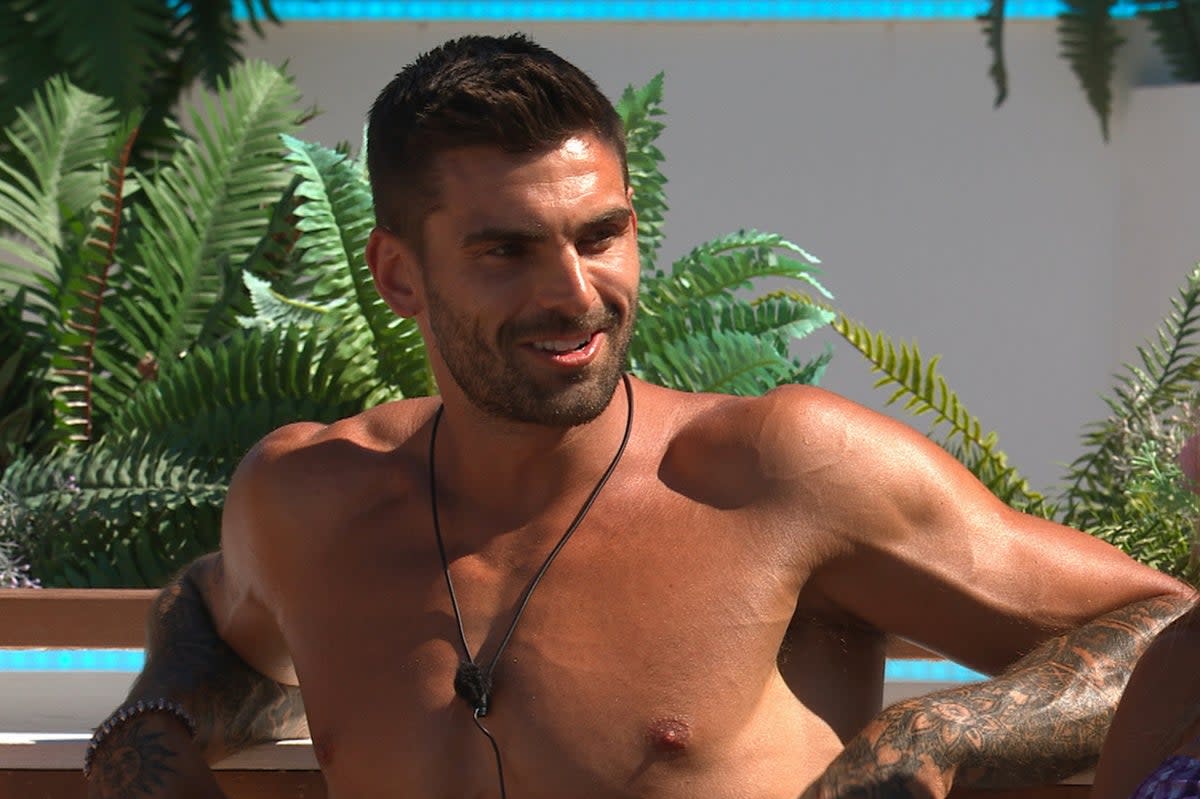 Love Island star Adam Collard has explained why he returned to the villa  (ITV)