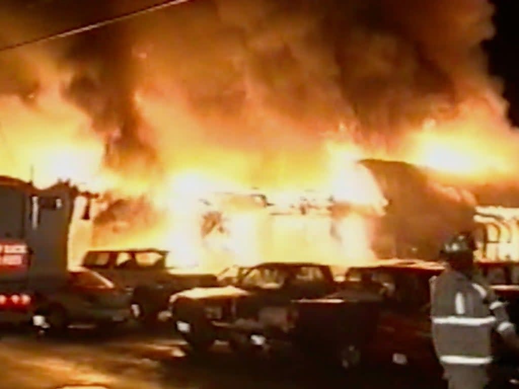 The Station nightclub was engulfed in flames on 20 February 2003 and 100 people died (48 Hours / CBS News)