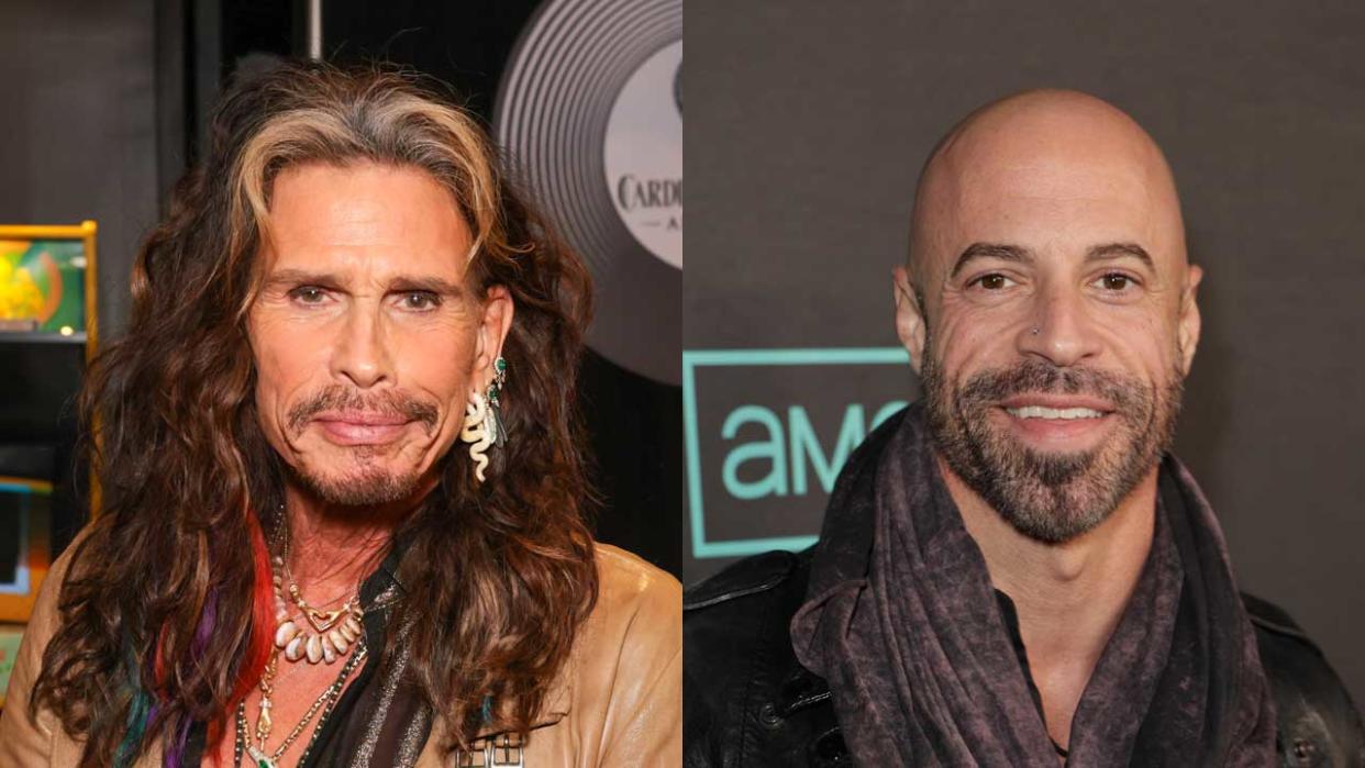  Steven Tyler and Chris Daughtry (composite image) 