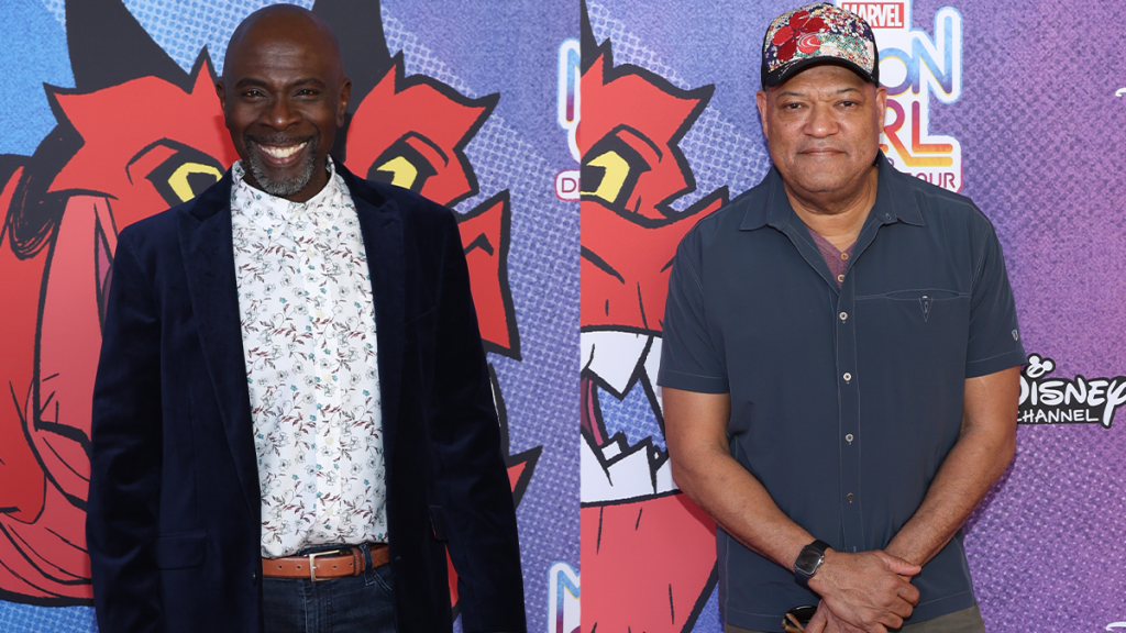 Gary Anthony Williams: (Photo by Steven Simione/Getty Images) Laurence Fishburne: (Photo by Steven Simione/Getty Images)