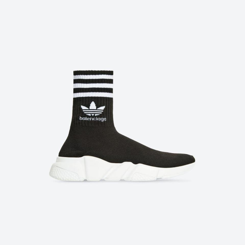 BALENCIAGA╱adidas系列Speed Trainers襪套鞋。NT32,900（BALENCIAGA提供）